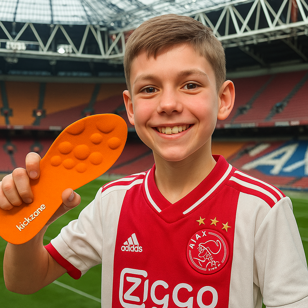 KickZone ImpactShield™ Inlegzolen - Stop hielpijn bij voetbal - Past in elke schoen