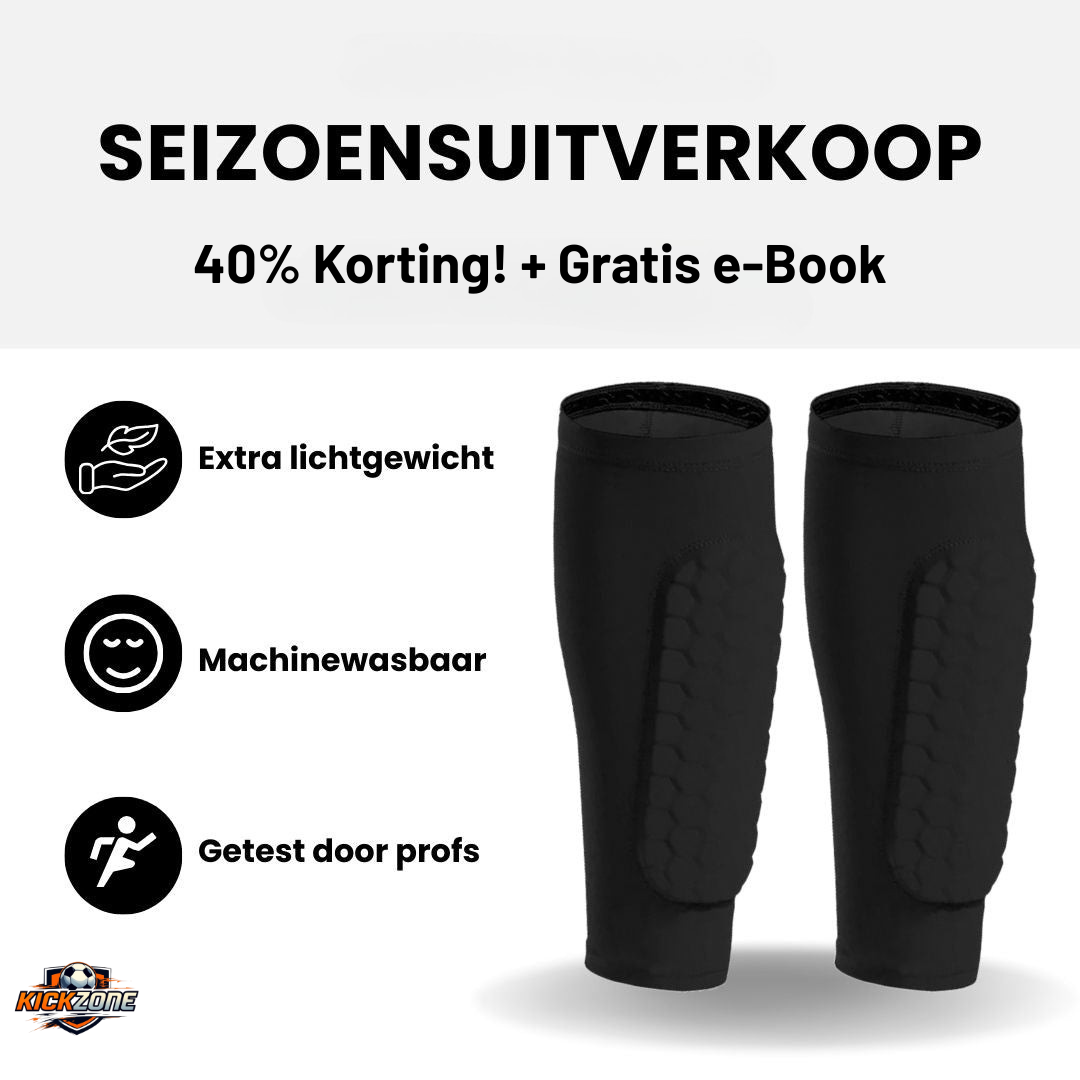 Kickzone FlowGuard™ - Ingebouwde Scheenbeschermers