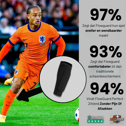 Kickzone FlowGuard™ - Ingebouwde Scheenbeschermers